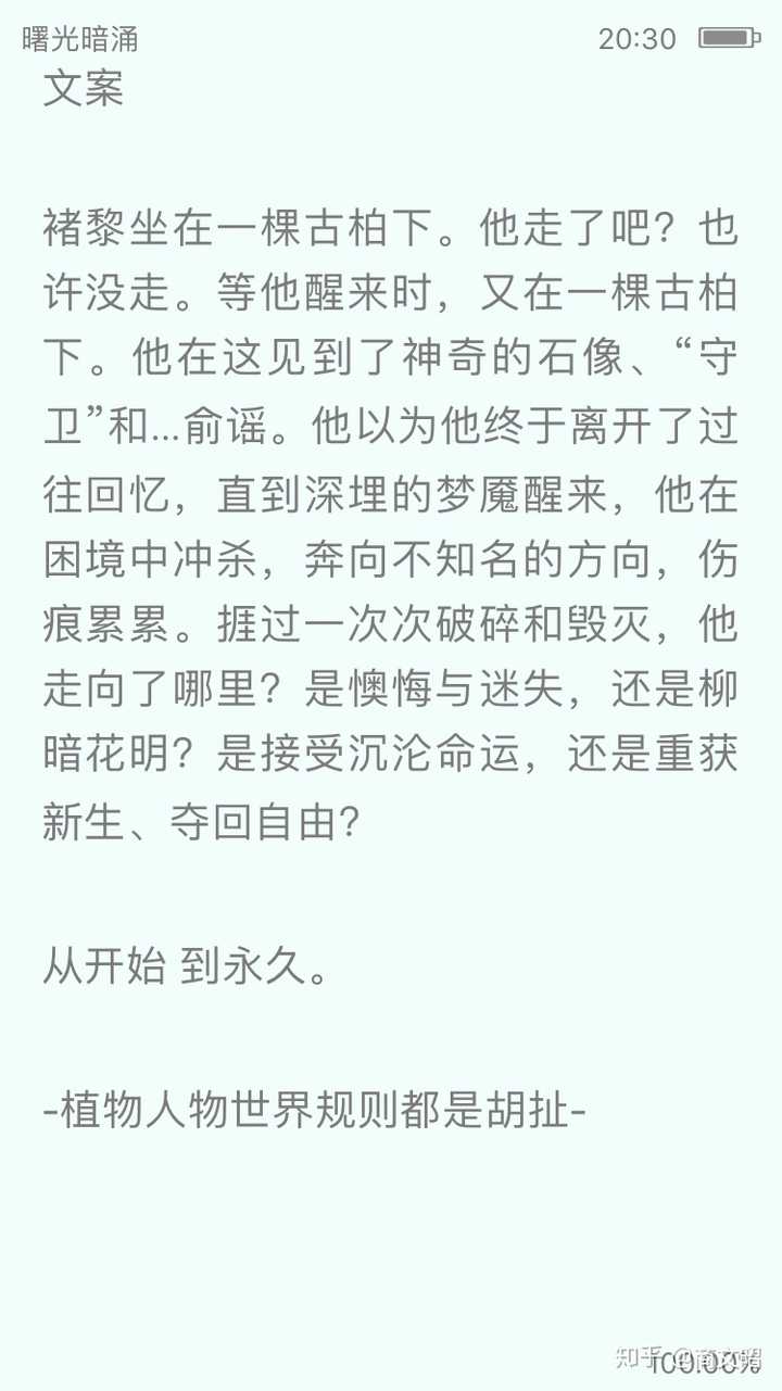 不侵权～看我的 《曙光暗涌》 无cp,脑洞文 类型参考priest《山河表