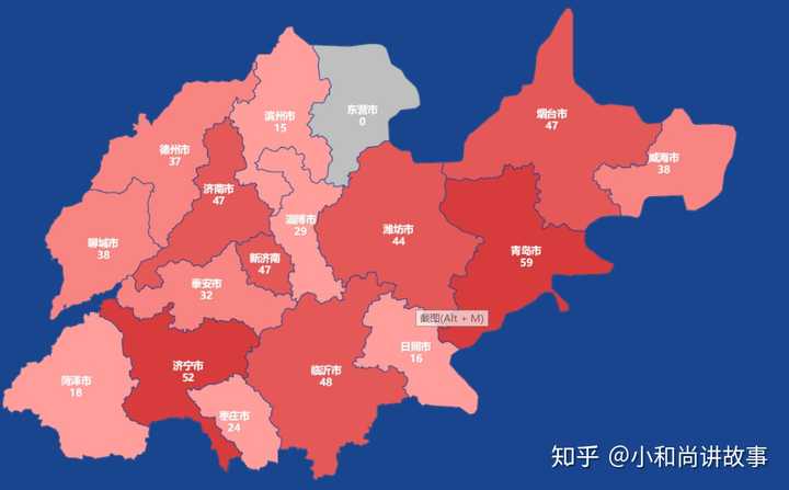 (碍于地图没有更新,地图数据仍为莱芜市,因此特意注明新济南)图片
