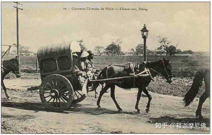 清朝时期的马车