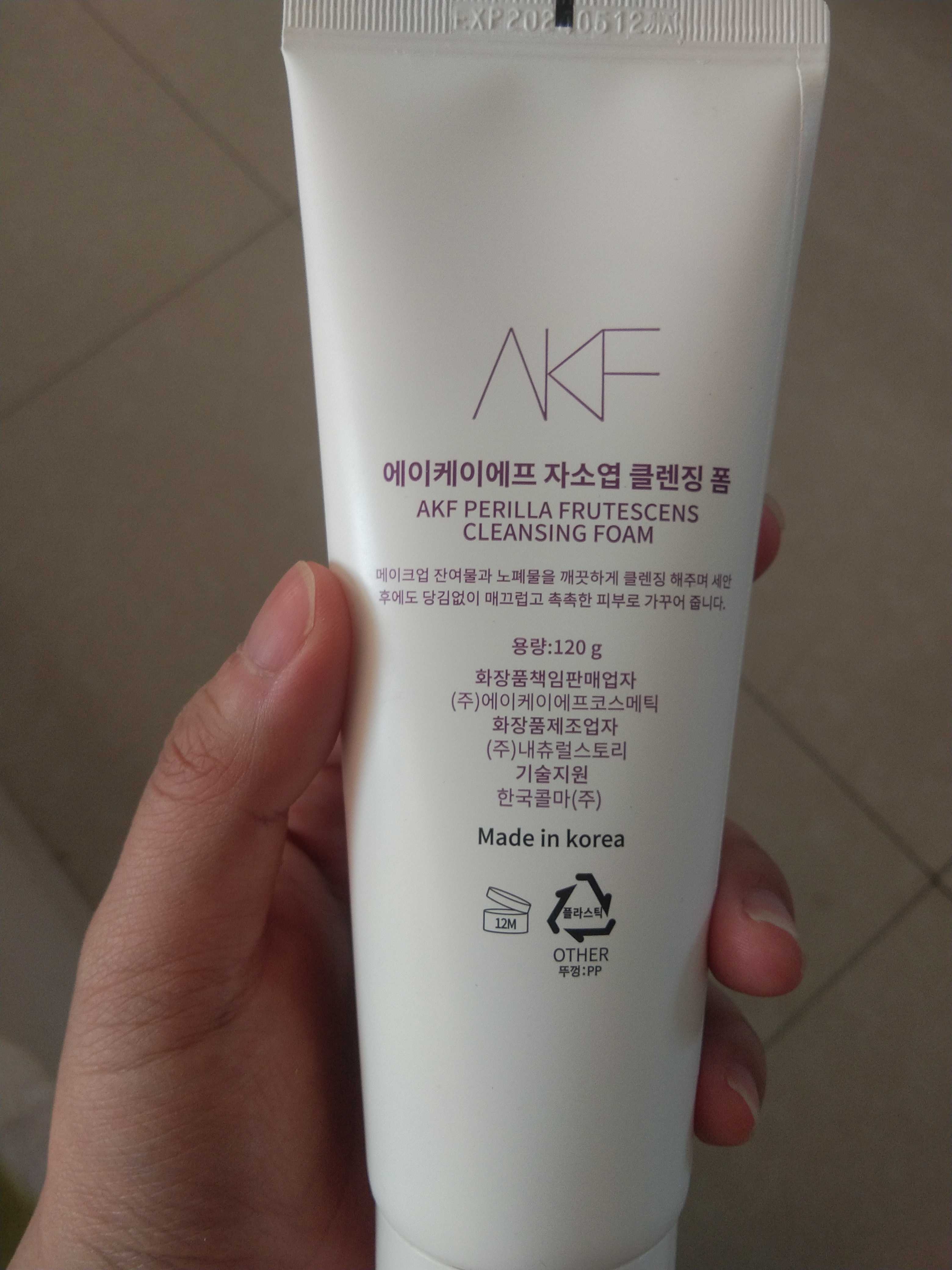 akf的氨基酸洗面奶别用