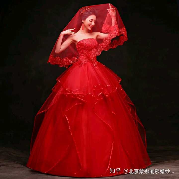 婚纱的颜色是多种多样的吗?红色的是不是参考了我国传统习俗