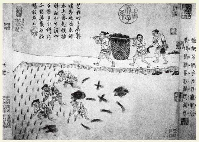 北宋农民劳作图
