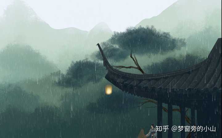 有哪些横构图的简约古风背景图?