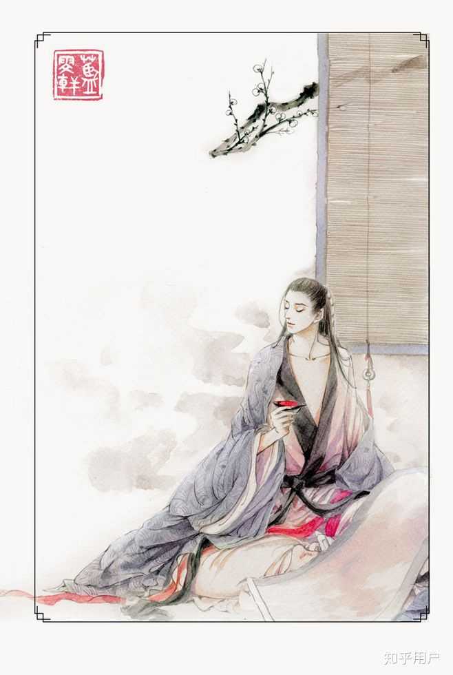 我是画画业余爱好者,只喜欢画漂亮的古装美女,没学过