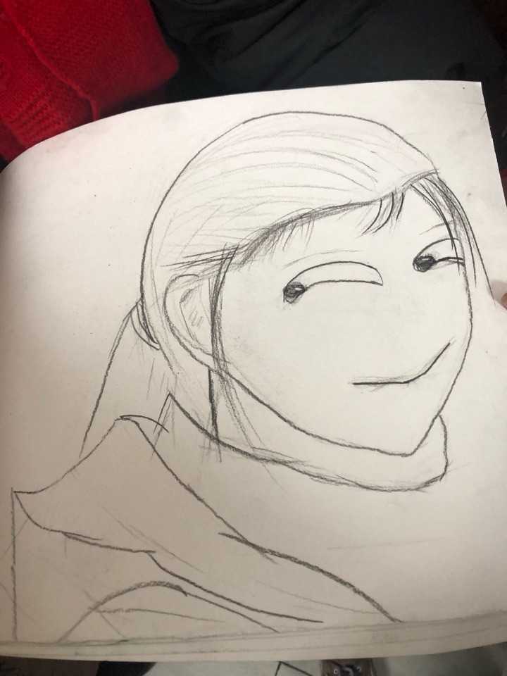下面这一个,是我们隔壁班的同学画的