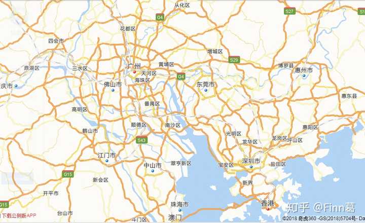 可能跟珠三角地级市密集分布有关,基本上连绵城市群里的行政区都已设