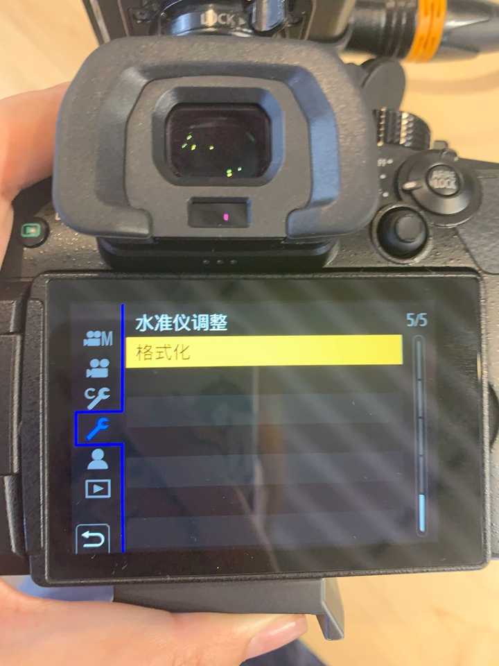 松下gh5s出厂设置在哪里?