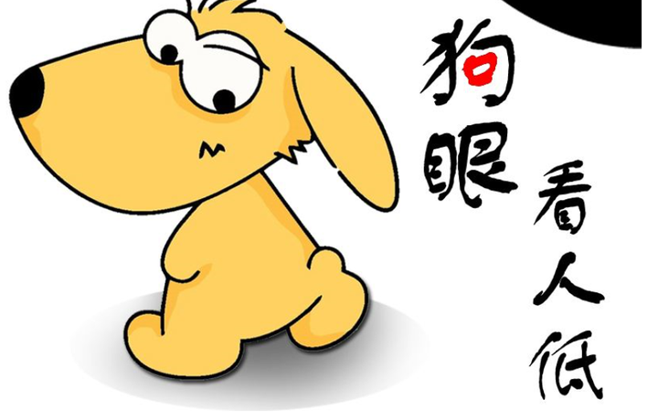 中国有句俗话叫做"狗眼看人低"
