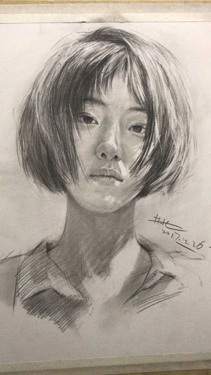 的舒服,一些优秀的素描作品 素描排线作品 素描排线作品 素描排线作品