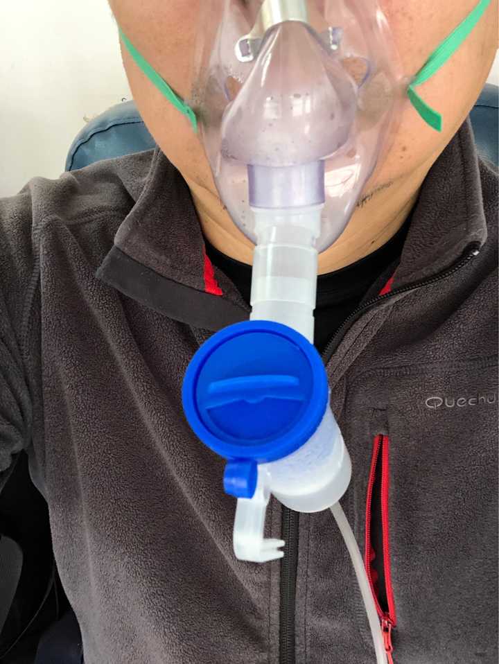 但是我前不久在医院做雾化,习惯性解锁失败
