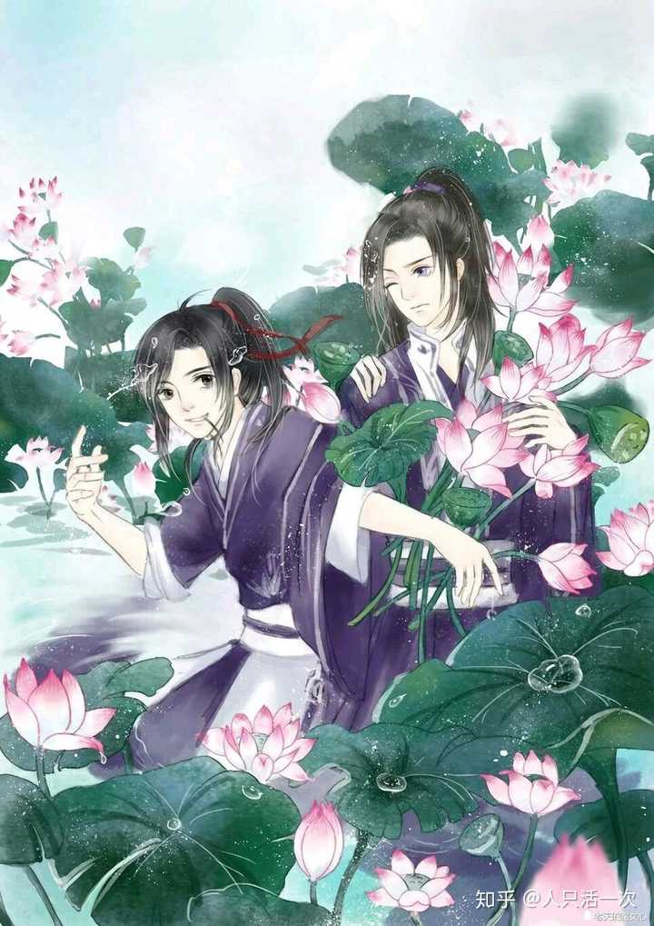 有哪些优秀的魔道祖师同人图?