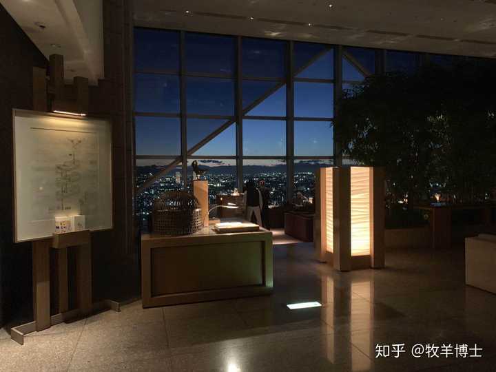 随即在四周玻璃落地窗里铺开的城中夜景,让你深感琼楼玉宇的疏离避世.