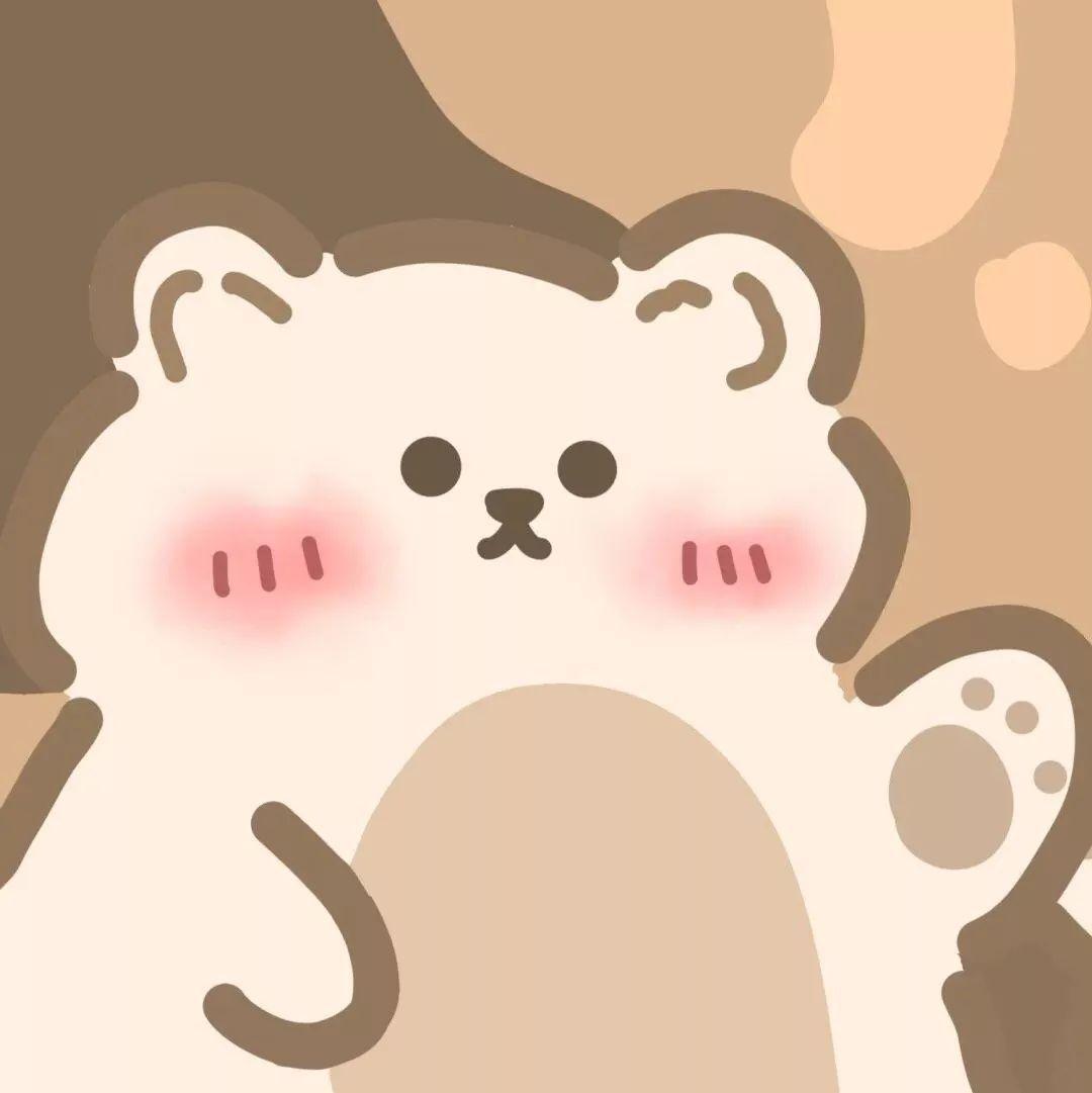 有什么简单可爱的小熊头像?