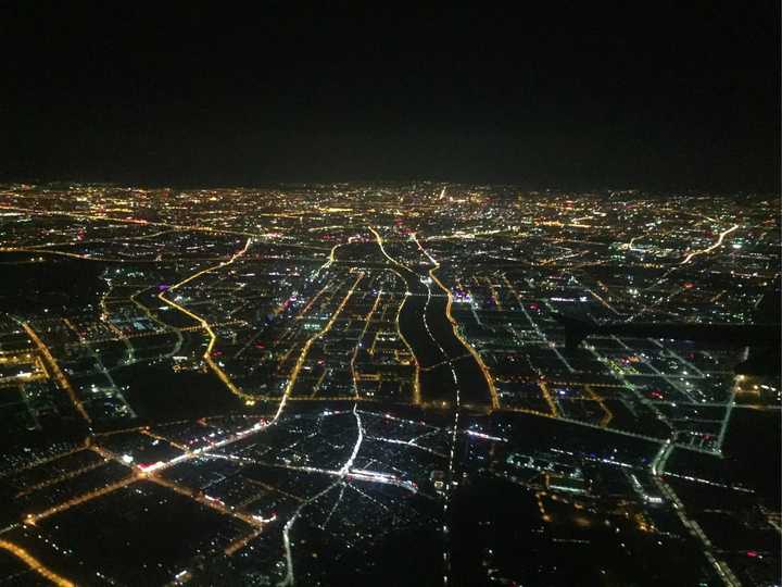 从空中看北京是什么样的?