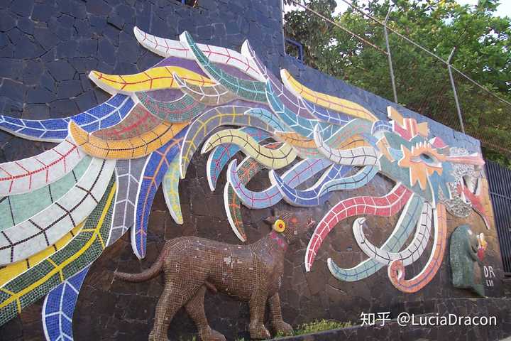 quetzalcoatl mural in acapulco by diego rivera (现代墨西哥羽蛇神