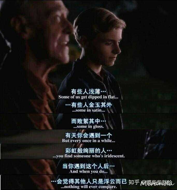 最近开始疯狂重刷经典电影,把自己特别喜欢的部分台词和片段截出来跟