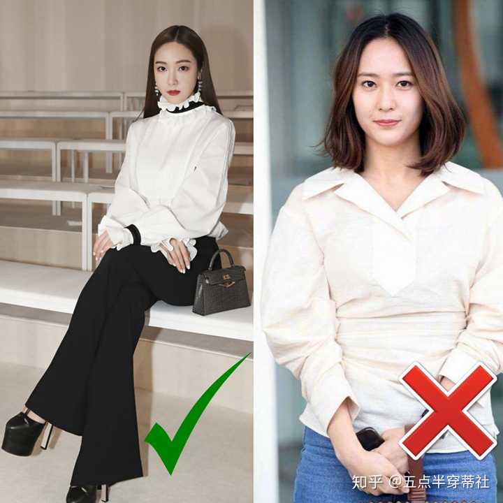 避免过于宽松不合身的,避免过于紧绷的衣服,否则会显得很胖.