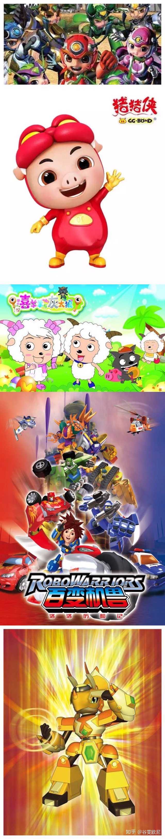 00后都看过哪些动画片?