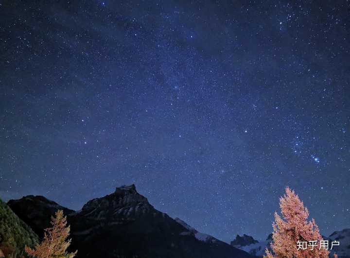 关于华为p30如何拍摄星空?