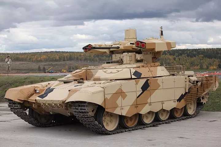 早在2017年9月8日,俄罗斯媒体称军方购买的bmpt坦克支援车正式命名为