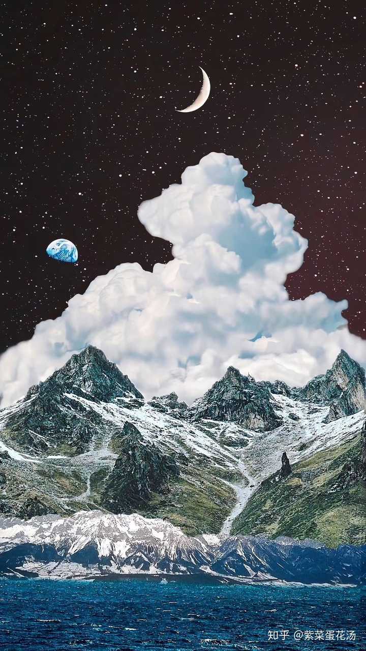有宇宙无敌超级好看的全面屏壁纸嘛!(喜欢天空日系类的)?