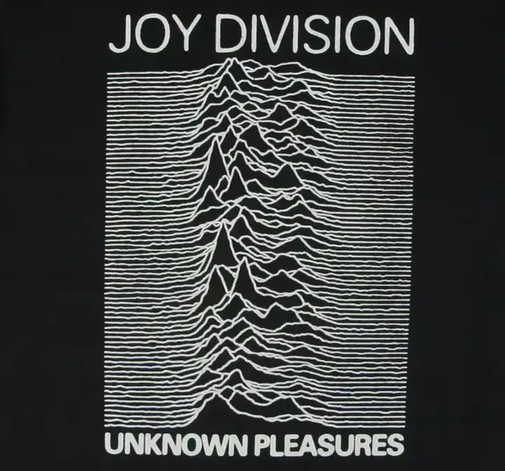 joy division "unknown pleasures"