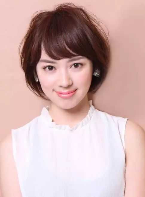 像我这种头发少,发质软的女孩纸,适合什么短发?