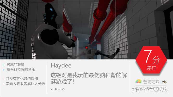 如何评价haydee这款游戏