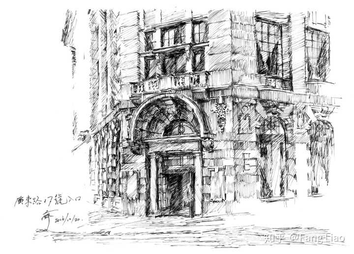 什么书比较适合初学者进行建筑钢笔画,手绘线稿的临摹