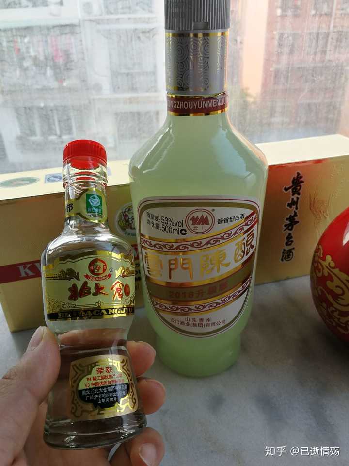 北方酱香型白酒的两个典型,北大仓和云门陈酿