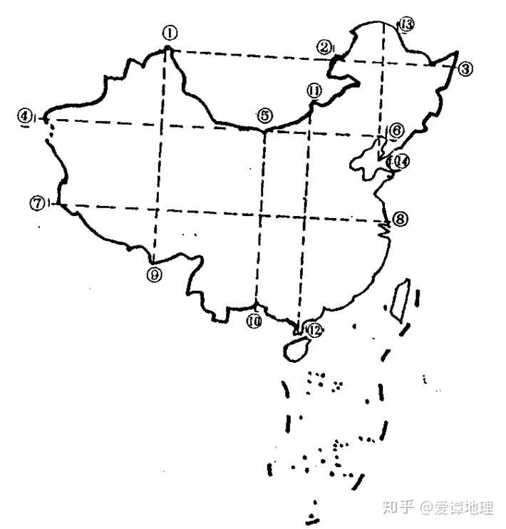 图17 中国轮廓图