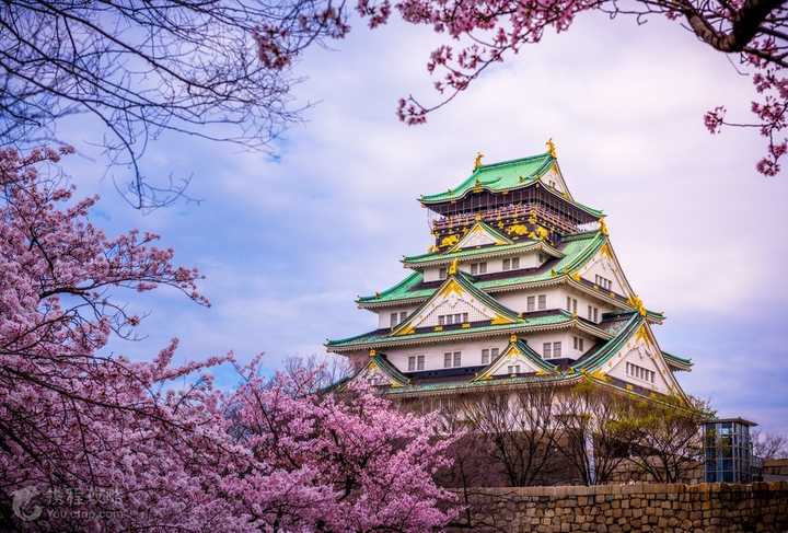 (2)大 阪—— 大阪城是和名古屋城,熊本城并列日本历史上的三名城