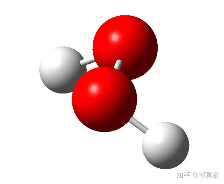 为什么过氧化氢是极性分子?