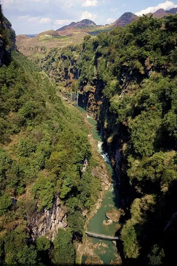 拥有堪比东非大裂谷的奇观美景   马岭河大峡谷   地球上的最美伤痕