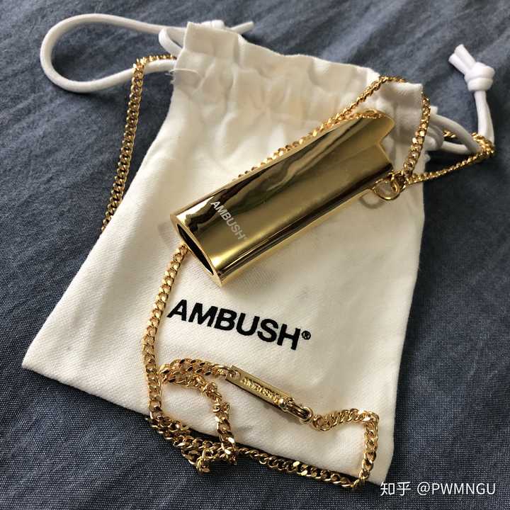 ambush,必如比较常见的打火机项链,价格600