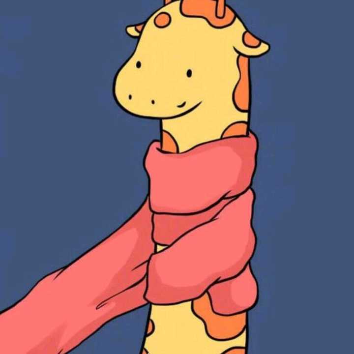 有哪些好看的长颈鹿情侣头像?