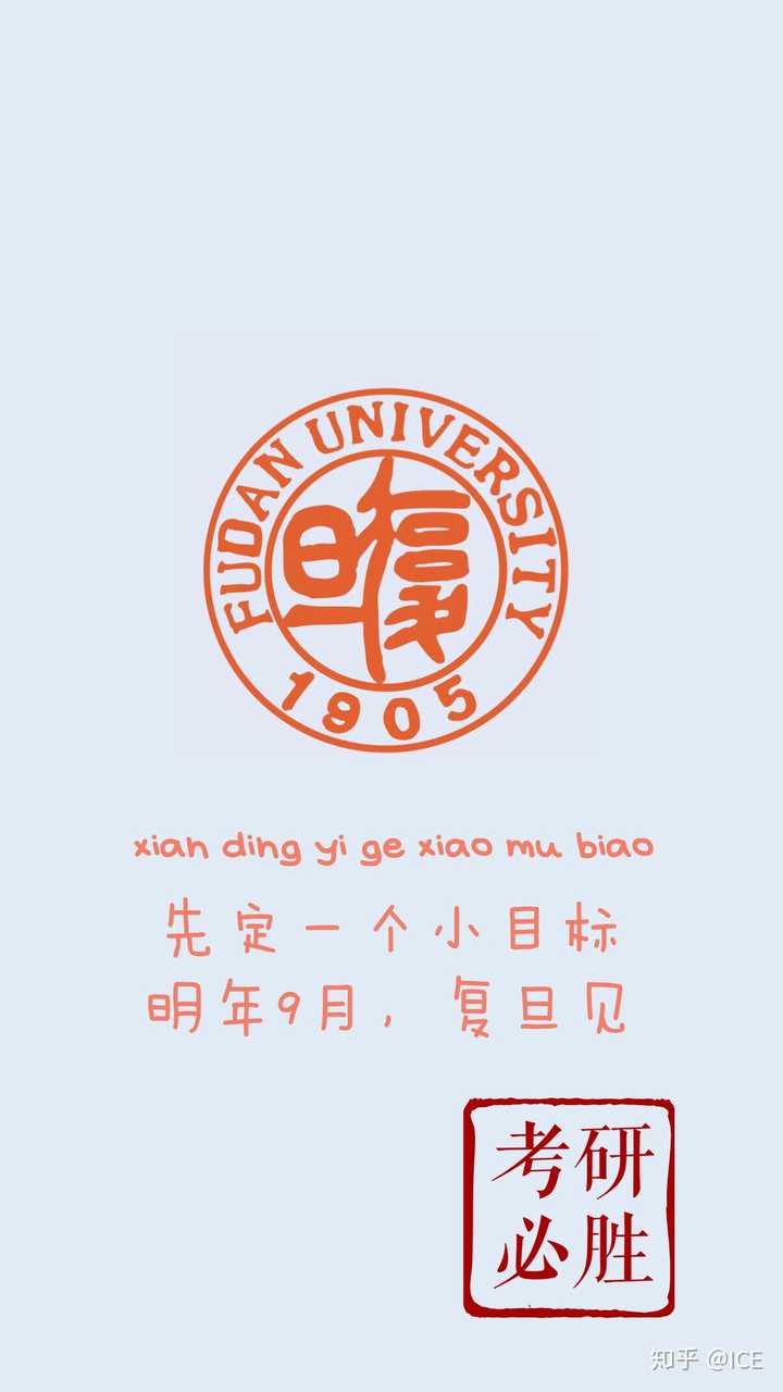 设置了近一年的手机壁纸  感觉自己离复旦大学新闻学院越来越近