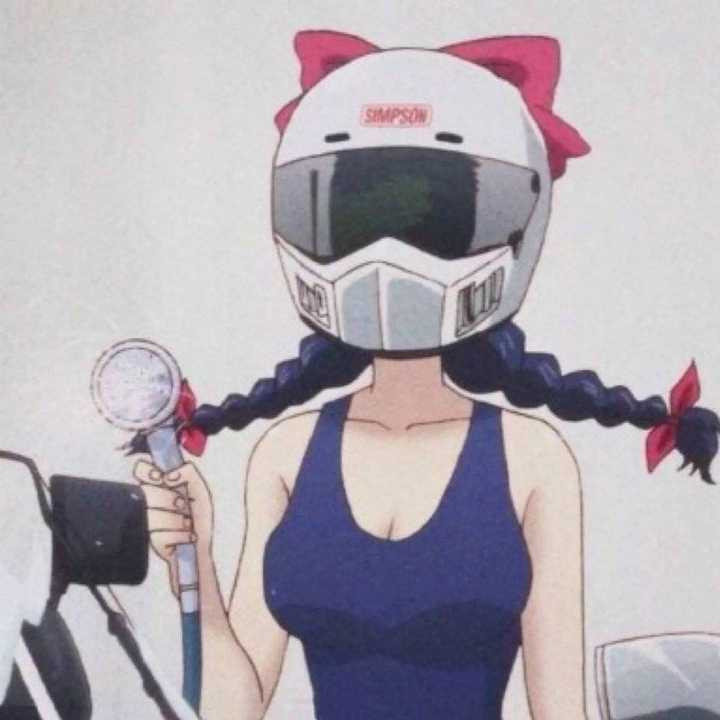 有木有骑机车或者玩滑板的酷酷女孩头像?