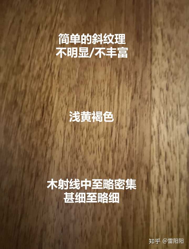 刚买的实木家具,厂家说是胡桃木的,看木纹像橡胶木的