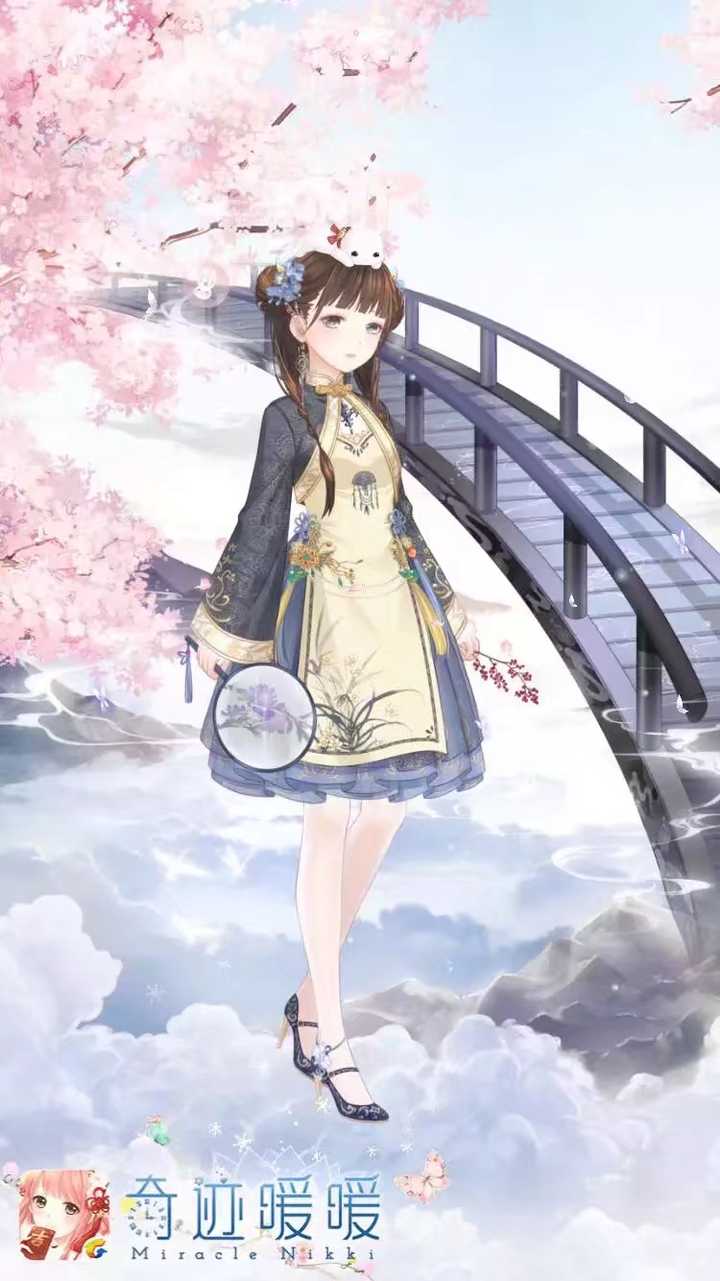 可爱的古典女孩子!