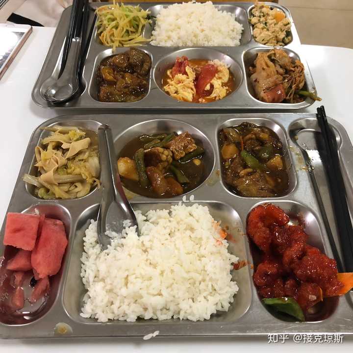 中国哪个大学的伙食/食堂质量最好?