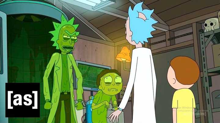 rick and morty: 正面人格与负面人格重逢