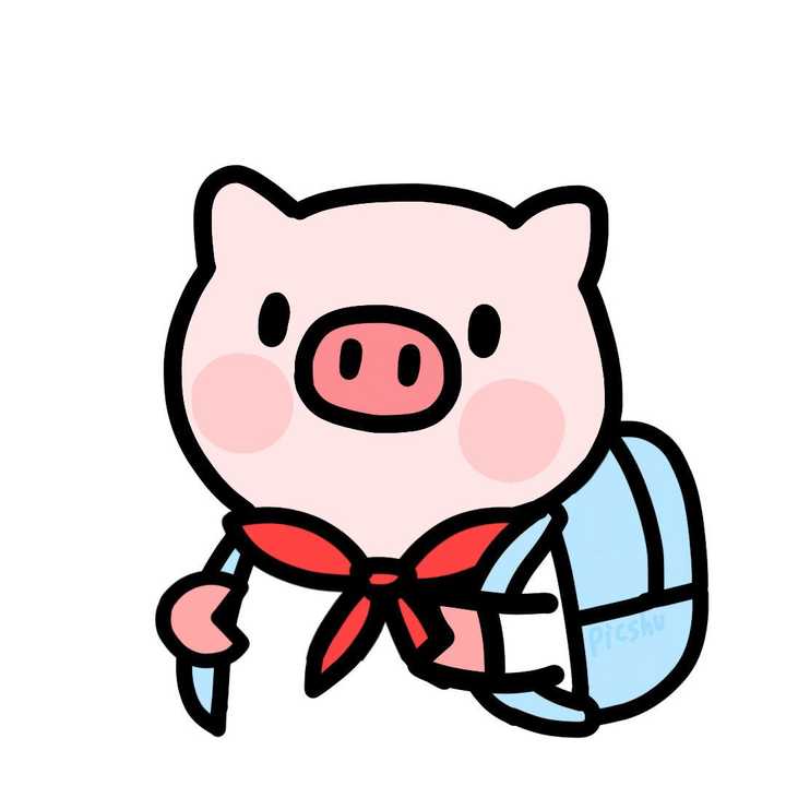 请问大家有这样的猪猪头像么?(无水印)?