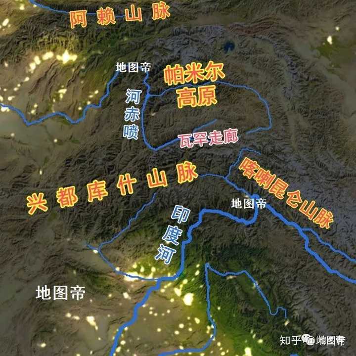 瓦罕走廊在地理上有何重要意义?
