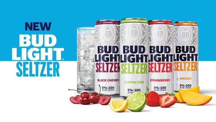 百威bud light seltzer  图片来源:bud light seltzer官网