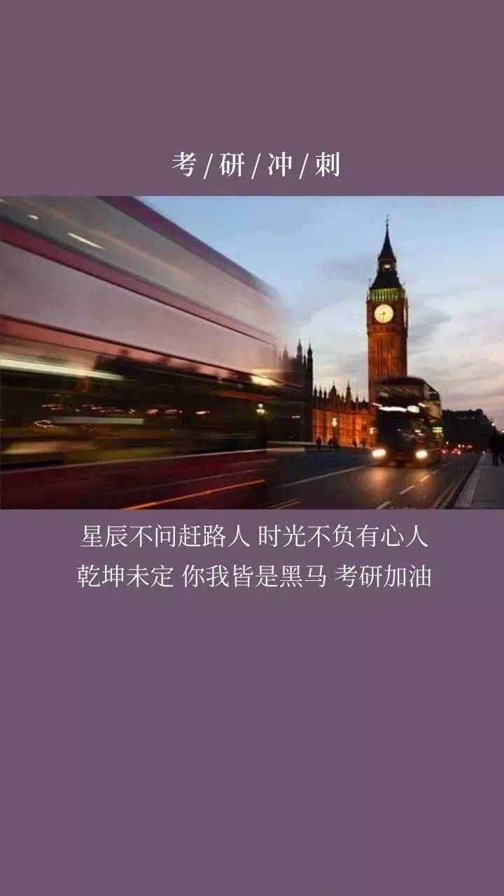 有哪些适合考研人的壁纸?