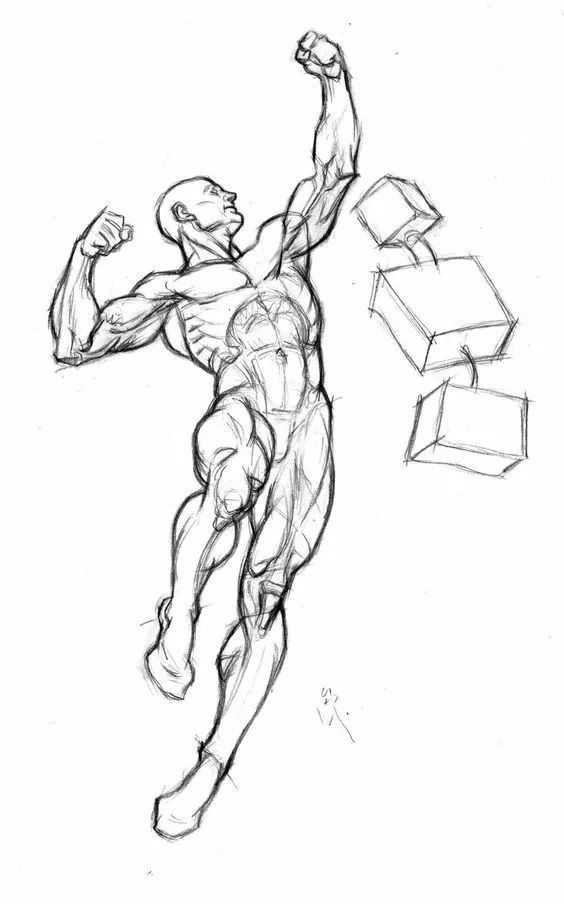 骨骼,肌肉都是能很好表现人物画面的,所以想成为人物插画师速写这项