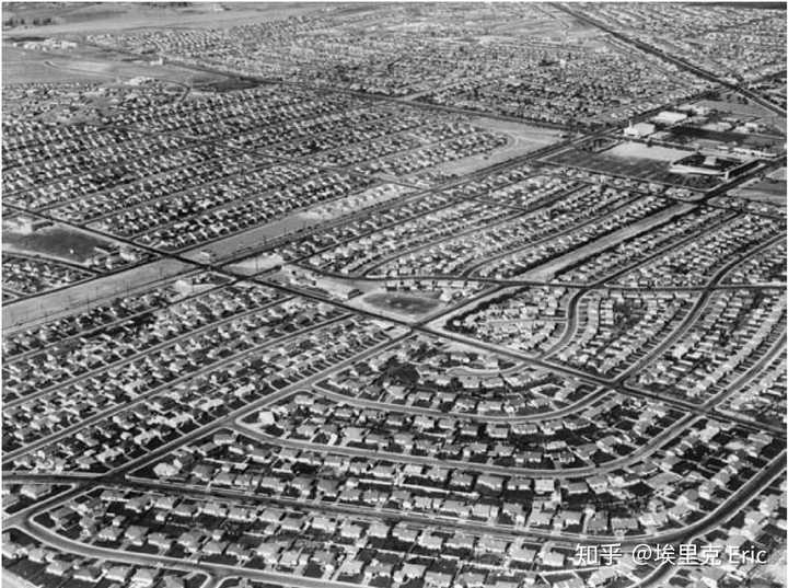 1949年美国洛杉矶市郊的房子邻里