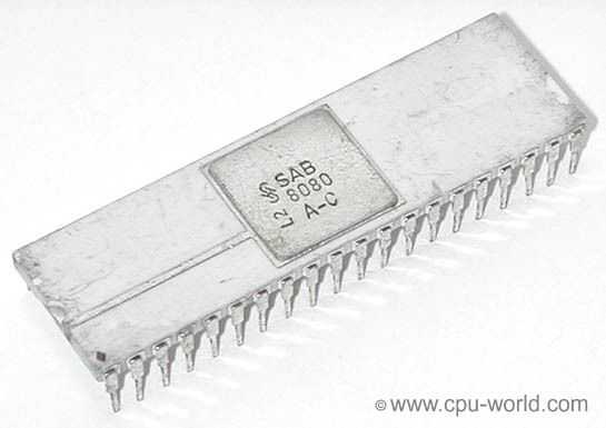 大名鼎鼎的8080 是 intel 于 1974 年 4 月发布的微处理器,这款处理