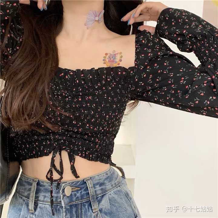 有人鱼线的女孩日常可以怎么穿搭?